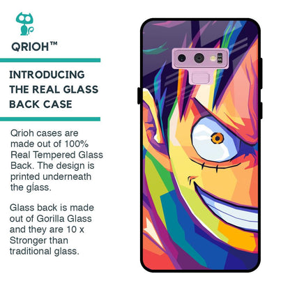 Monkey Wpap Pop Art Glass Case for Samsung Galaxy Note 9