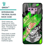 Anime Green Splash Glass Case for Samsung Galaxy Note 9