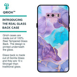 Alcohol ink Marble Glass Case for Samsung Galaxy Note 9