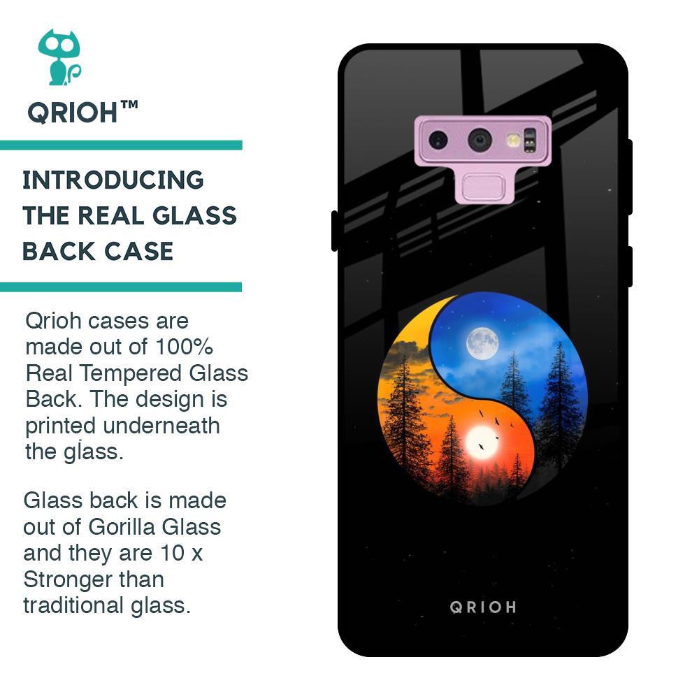 Yin Yang Balance Glass Case for Samsung Galaxy Note 9