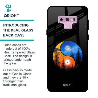 Yin Yang Balance Glass Case for Samsung Galaxy Note 9