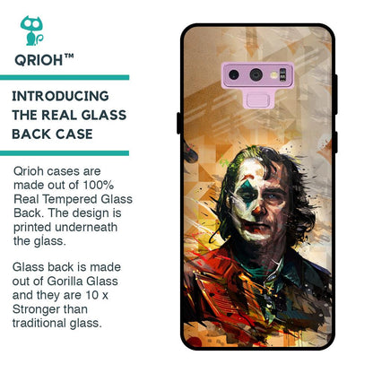 Psycho Villain Glass Case for Samsung Galaxy Note 9