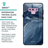 Deep Ocean Marble Glass Case for Samsung Galaxy Note 9