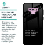 Black Soul Glass Case for Samsung Galaxy Note 9