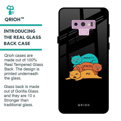 Anxiety Stress Glass Case for Samsung Galaxy Note 9