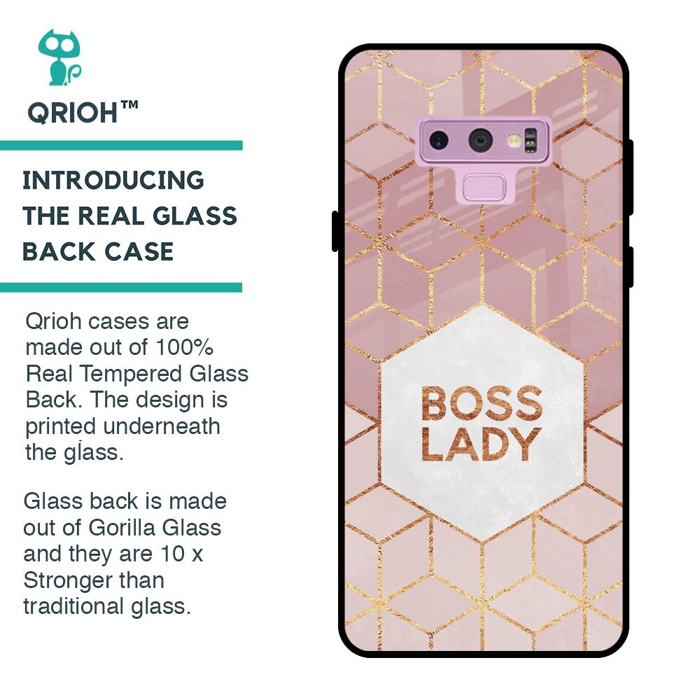 Boss Lady Glass Case for Samsung Galaxy Note 9