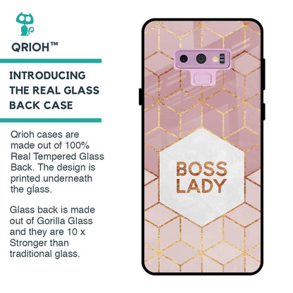 Boss Lady Glass Case for Samsung Galaxy Note 9