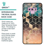 Bronze Texture Glass Case for Samsung Galaxy Note 9