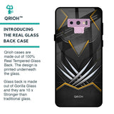 Black Warrior Glass Case for Samsung Galaxy Note 9