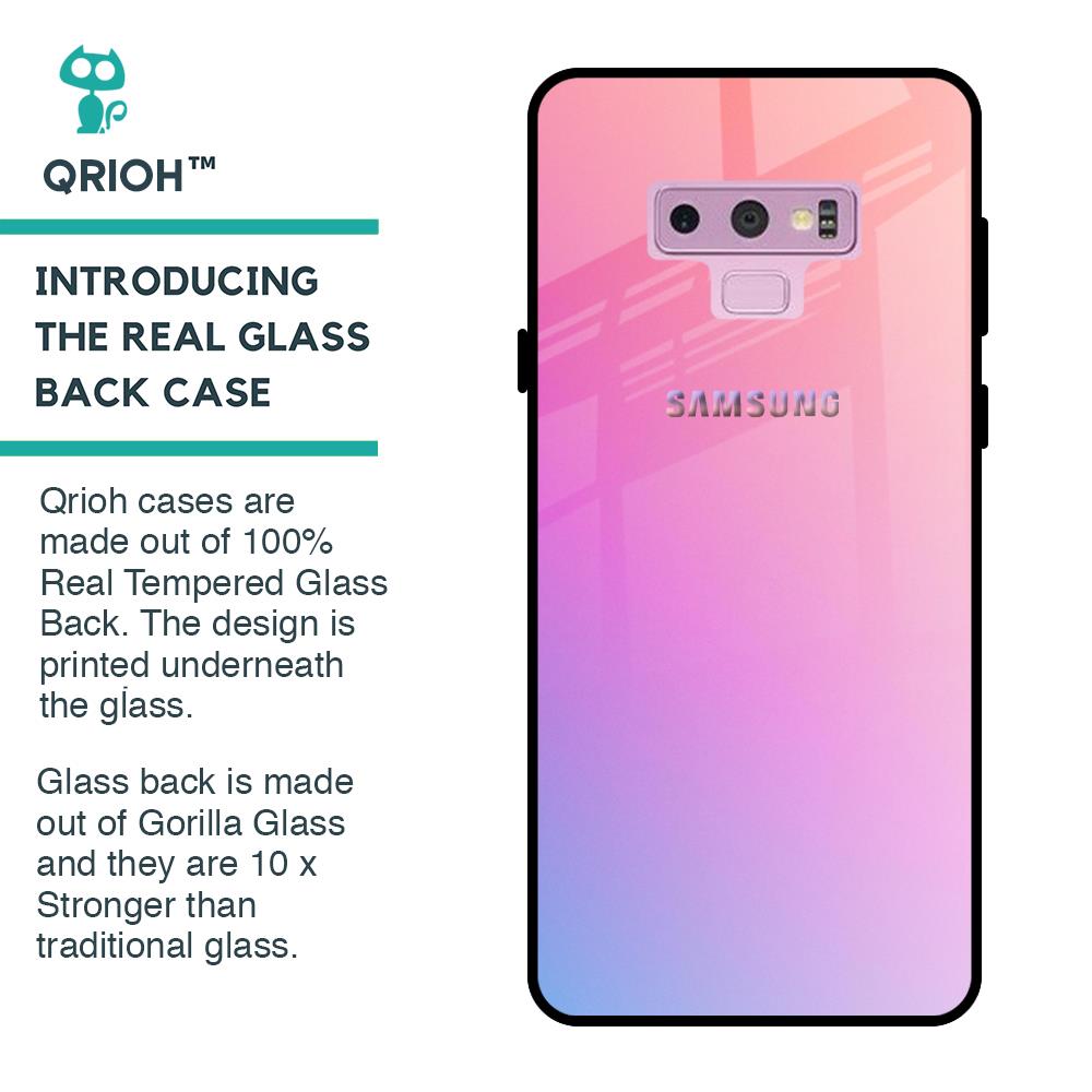 Dusky Iris Glass case for Samsung Galaxy Note 9