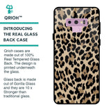 Leopard Seamless Glass Case For Samsung Galaxy Note 9