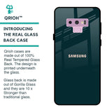 Hunter Green Glass Case For Samsung Galaxy Note 9
