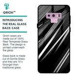 Black & Grey Gradient Glass Case For Samsung Galaxy Note 9