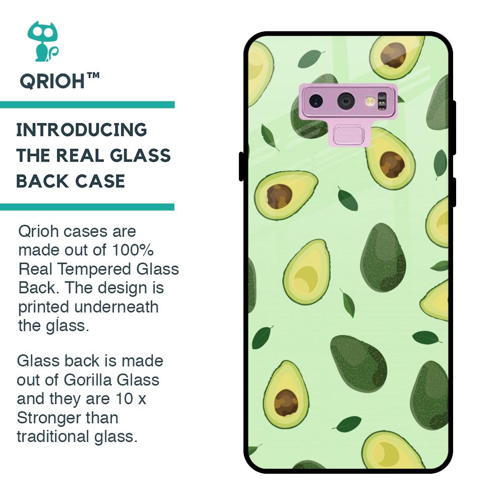 Avocado Green Glass Case For Samsung Galaxy Note 9