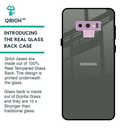 Charcoal Glass Case for Samsung Galaxy Note 9