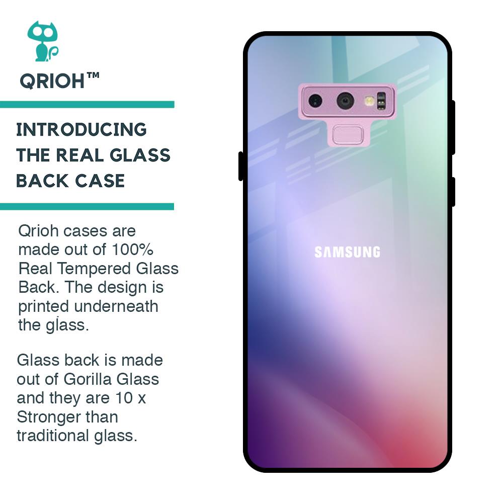 Abstract Holographic Glass Case for Samsung Galaxy Note 9