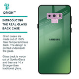 Green Grunge Texture Glass Case for Samsung Galaxy Note 9