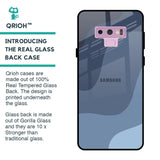 Navy Blue Ombre Glass Case for Samsung Galaxy Note 9