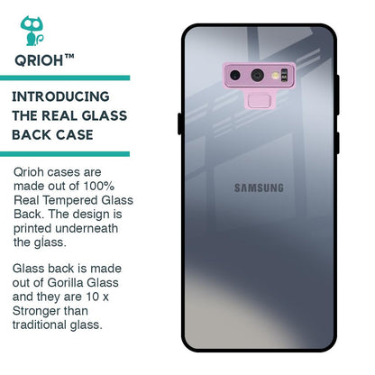 Space Grey Gradient Glass Case for Samsung Galaxy Note 9