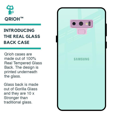 Teal Glass Case for Samsung Galaxy Note 9