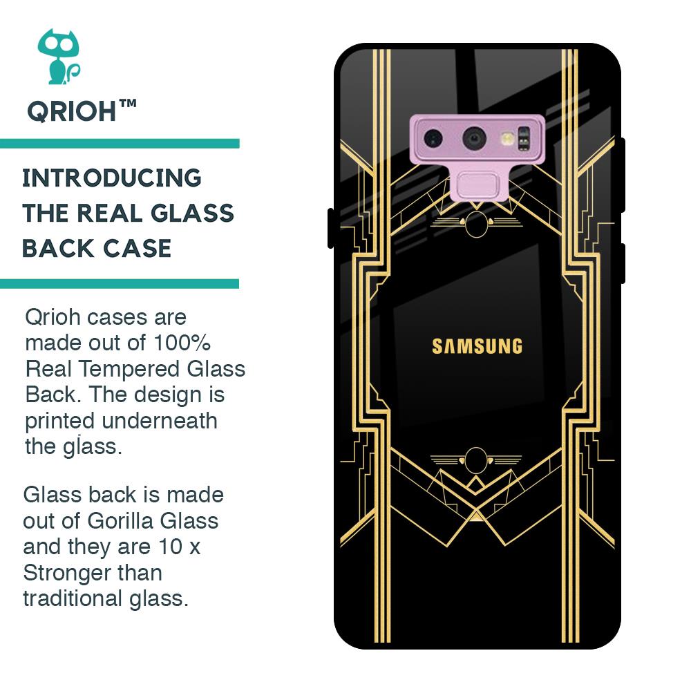 Sacred Logo Glass Case for Samsung Galaxy Note 9