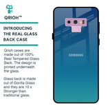 Celestial Blue Glass Case For Samsung Galaxy Note 9