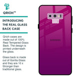 Magenta Gradient Glass Case For Samsung Galaxy Note 9