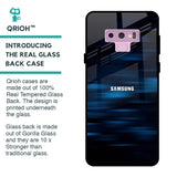 Blue Rough Abstract Glass Case for Samsung Galaxy Note 9