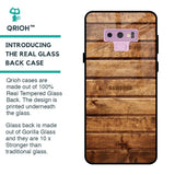Wooden Planks Glass Case for Samsung Galaxy Note 9