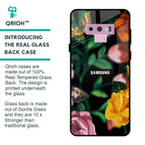Flowers & Butterfly Glass Case for Samsung Galaxy Note 9