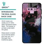 Smudge Brush Glass case for Samsung Galaxy Note 9