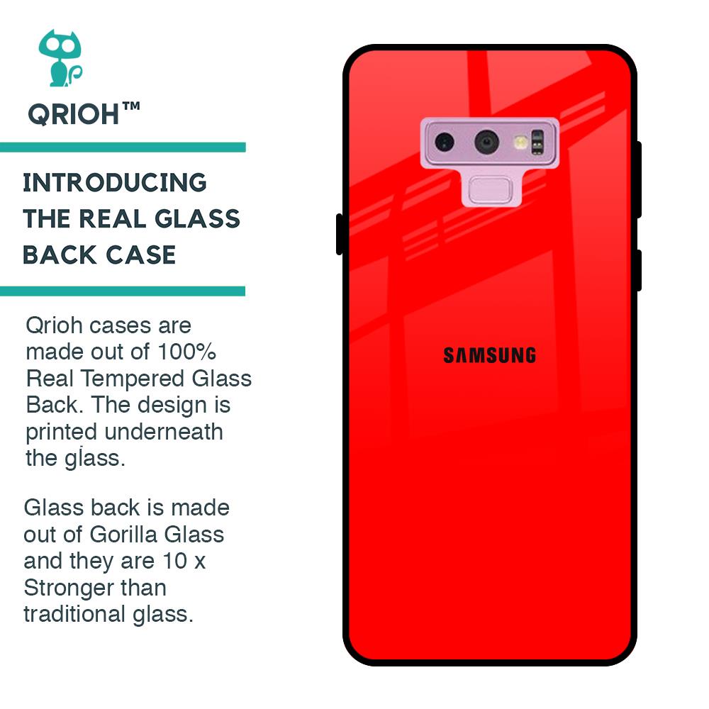 Blood Red Glass Case for Samsung Galaxy Note 9