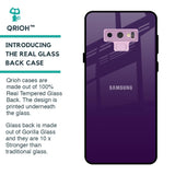Dark Purple Glass Case for Samsung Galaxy Note 9