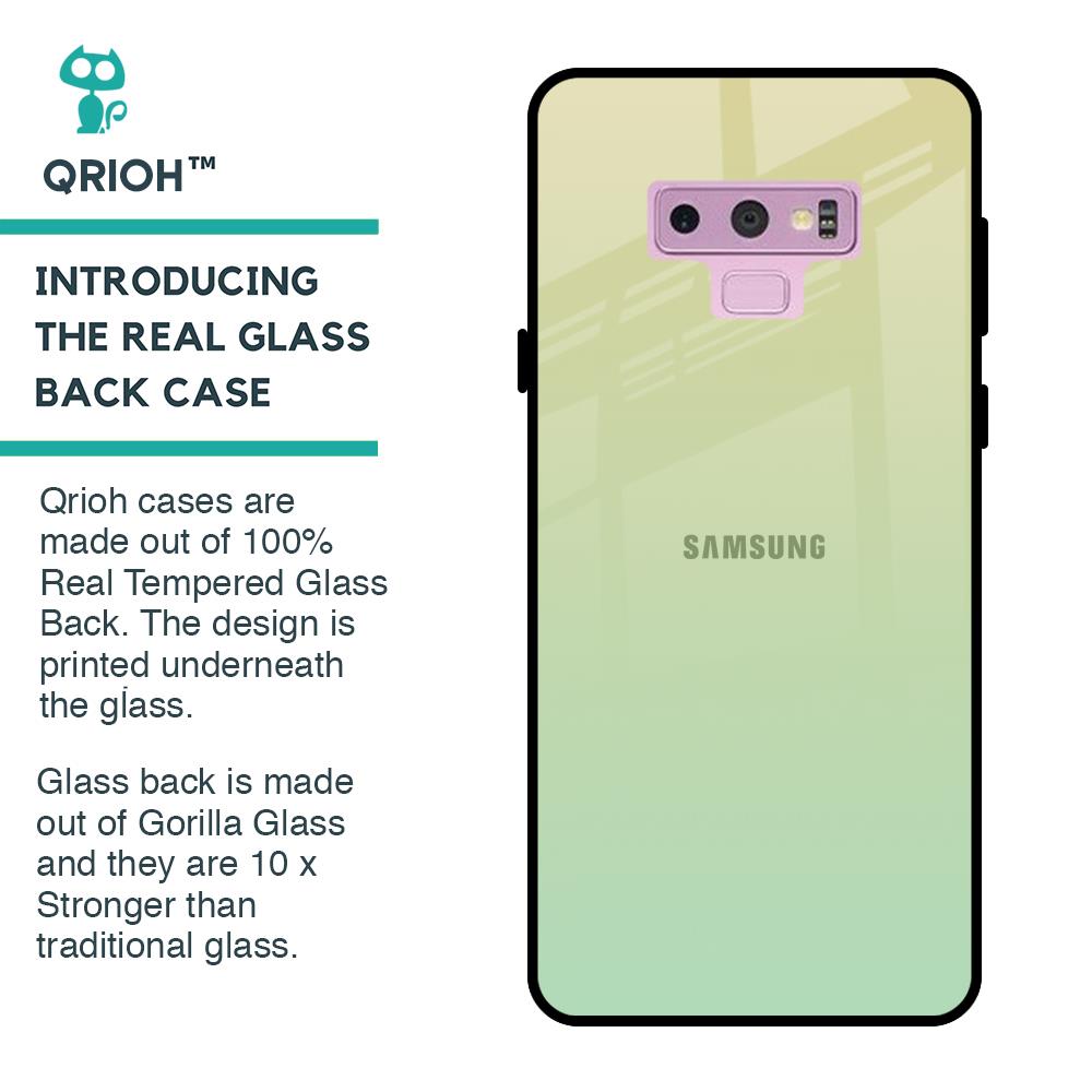 Mint Green Gradient Glass Case for Samsung Galaxy Note 9