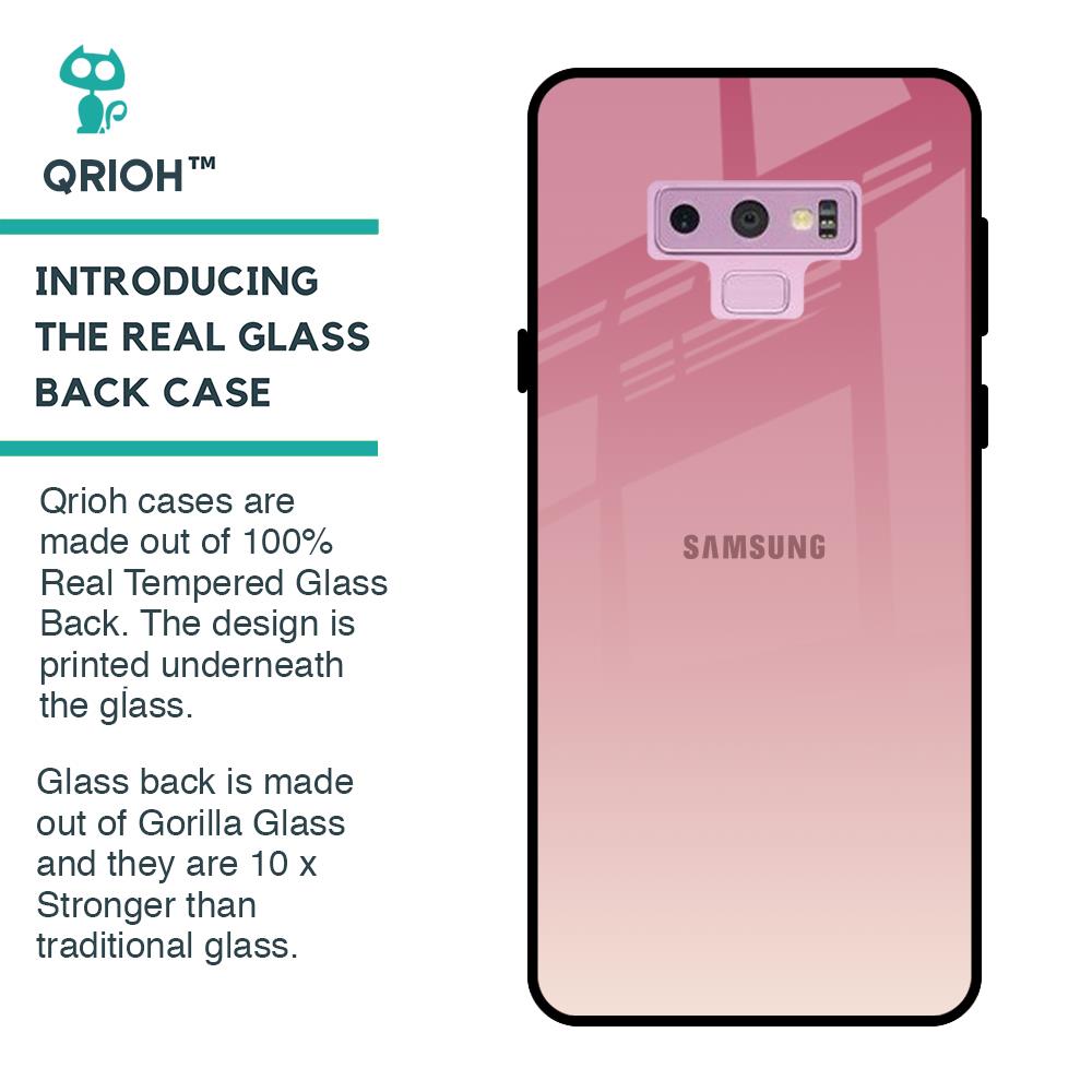 Blooming Pink Glass Case for Samsung Galaxy Note 9