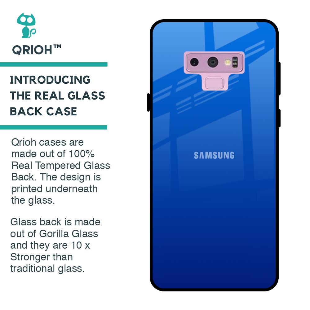 Egyptian Blue Glass Case for Samsung Galaxy Note 9