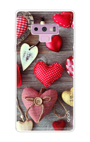 Valentine Hearts Samsung Galaxy Note 9 Back Cover