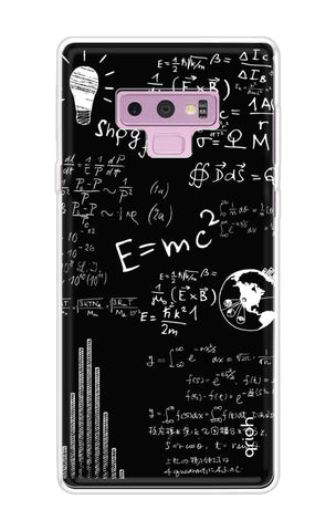 Equation Doodle Samsung Galaxy Note 9 Back Cover