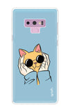 Attitude Cat Samsung Galaxy Note 9 Back Cover