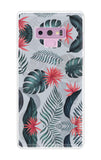 Retro Floral Leaf Samsung Galaxy Note 9 Back Cover