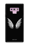 White Angel Wings Samsung Galaxy Note 9 Back Cover