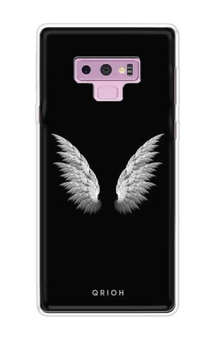 White Angel Wings Samsung Galaxy Note 9 Back Cover