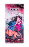 Radha Krishna Art Samsung Galaxy Note 9 Back Cover