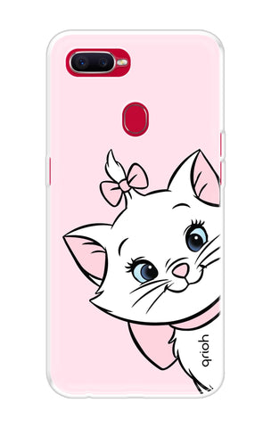 Cute Kitty Oppo F9 Back Cover