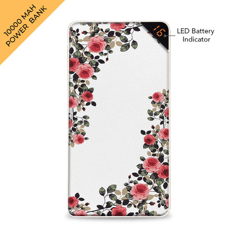 Floral French 10000 mAh Universal Power Bank Online