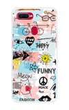 Happy Doodle Oppo F9 Pro Back Cover