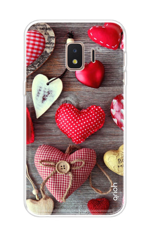 Valentine Hearts Samsung J2 Core Back Cover