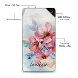 Elegant Bloom Customized Power Bank