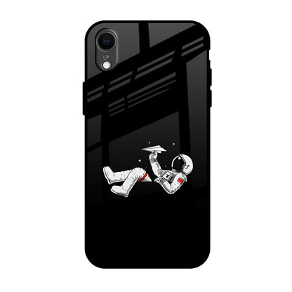 Space Traveller iPhone XR Glass Back Cover Online