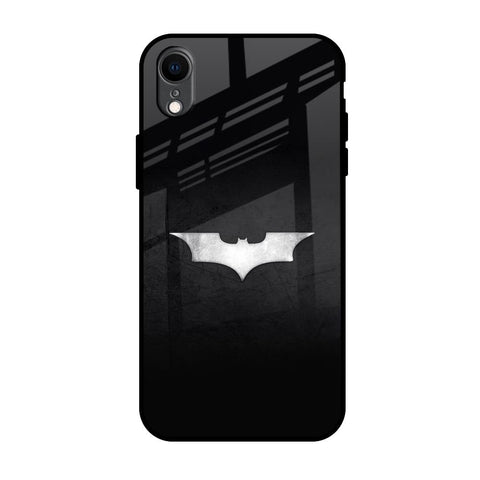 Super Hero Logo iPhone XR Glass Back Cover Online